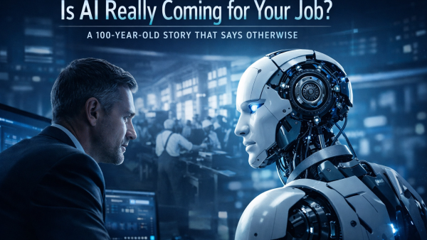 Is AI Really Coming for Your Job? A 100-Year-Old Story That Says Otherwise