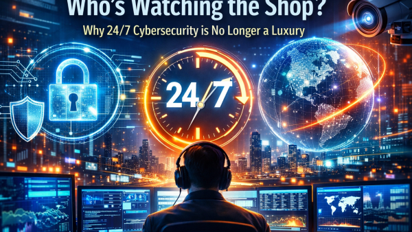 Who’s Watching the Shop? Why 24/7 Cybersecurity is No Longer a Luxury