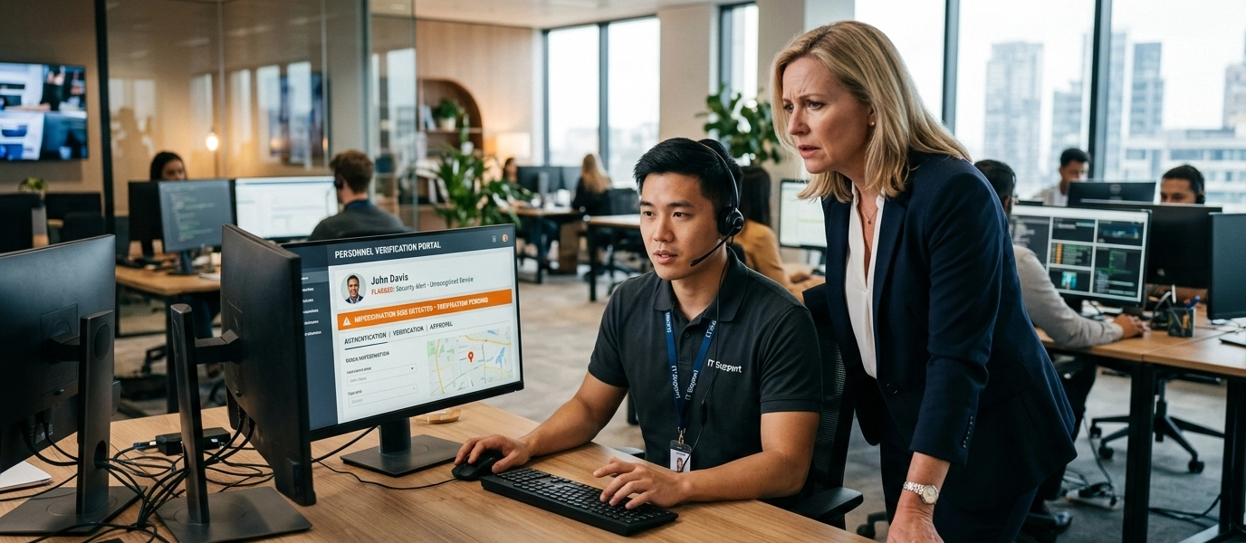 The Helpdesk Trap: When Your Support Team Becomes a Security Risk